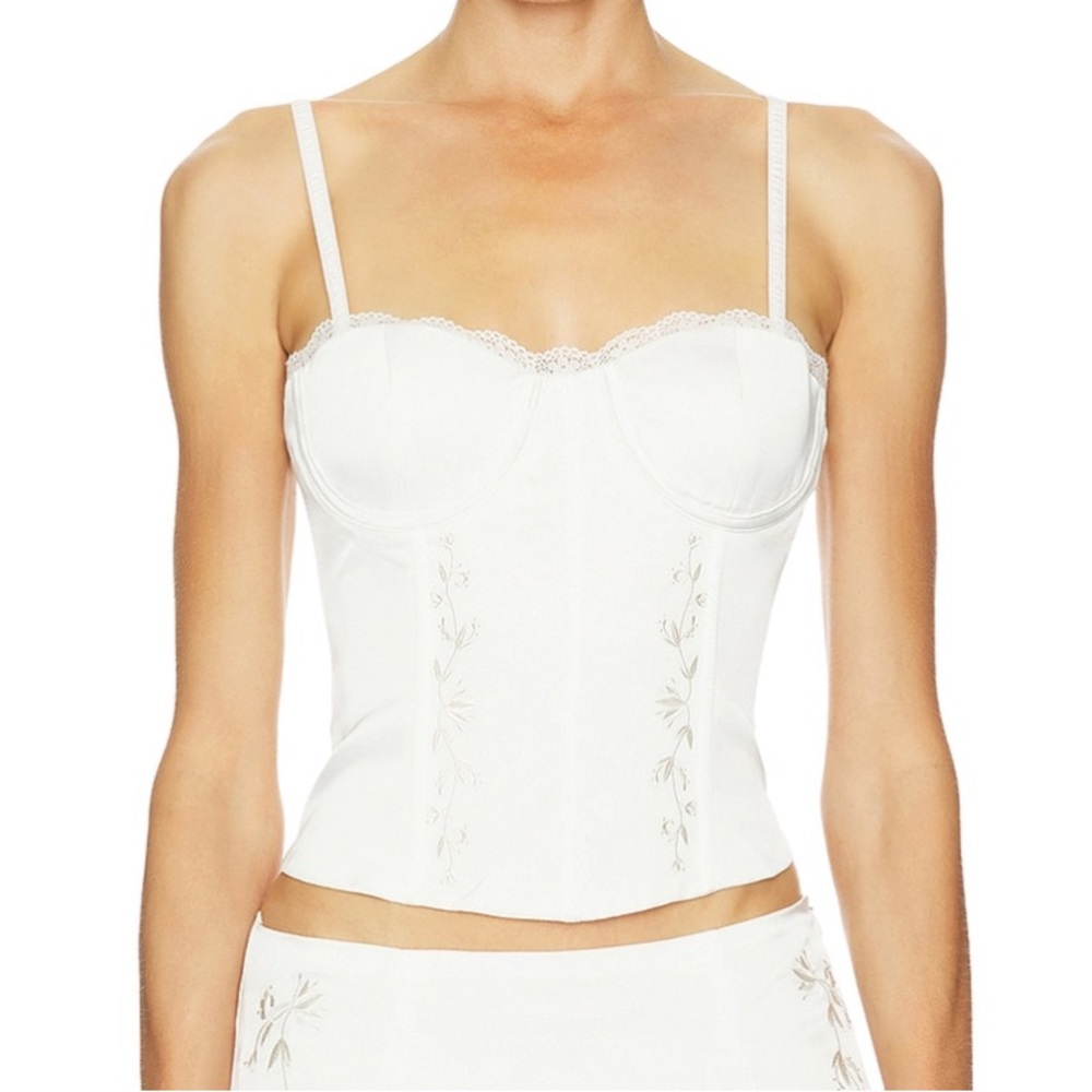 NEW - Emberly Bustier in White